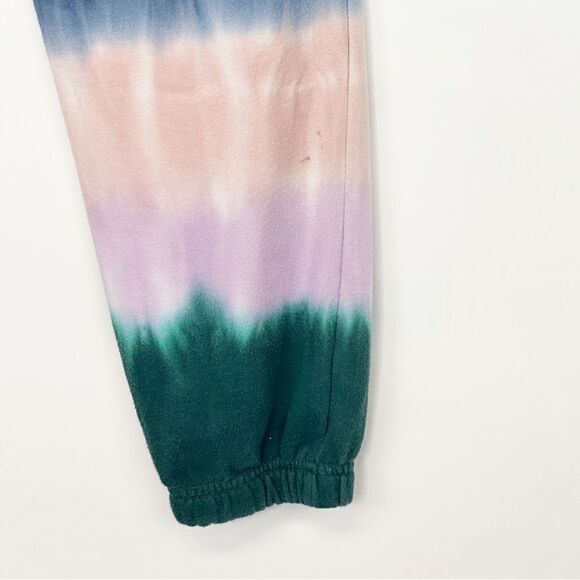 Wildfox Hadley Tie Dye Sweatpant Jogger Blue Green Size XS - Picture 12 of 13
